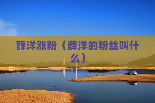 薛洋涨粉（薛洋的粉丝叫什么）