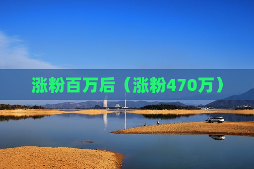 涨粉百万后（涨粉470万）