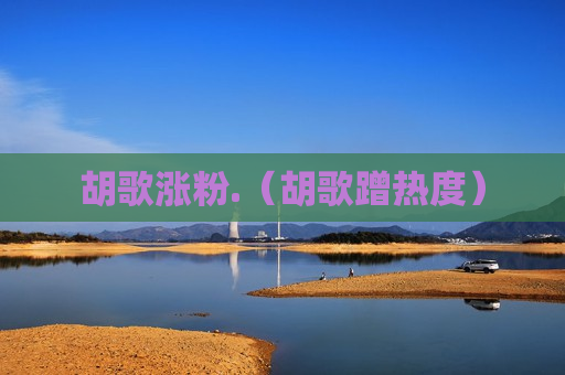 胡歌涨粉.（胡歌蹭热度）