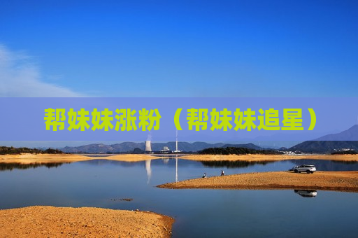 帮妹妹涨粉（帮妹妹追星）