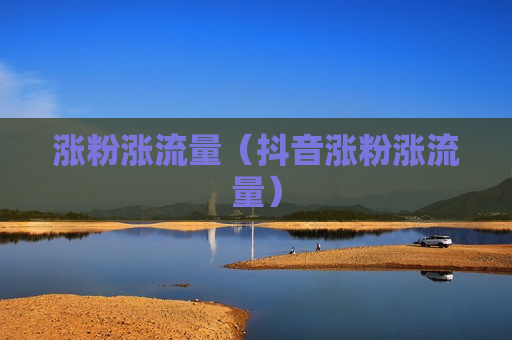 涨粉涨流量（抖音涨粉涨流量）