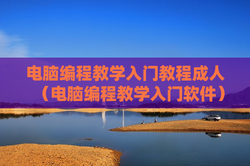电脑编程教学入门教程成人（电脑编程教学入门软件）