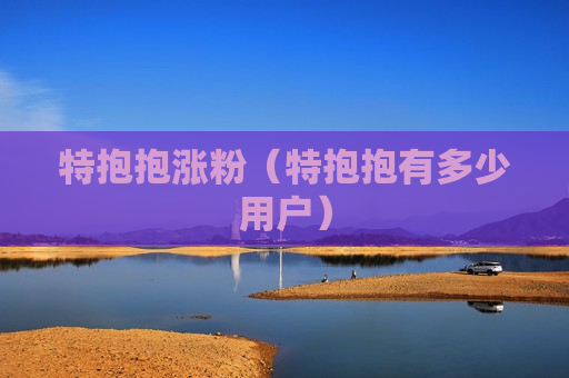 特抱抱涨粉（特抱抱有多少用户）