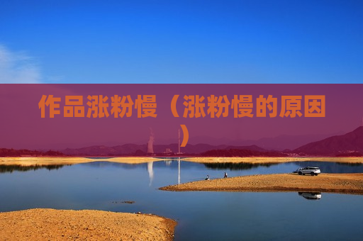作品涨粉慢（涨粉慢的原因）