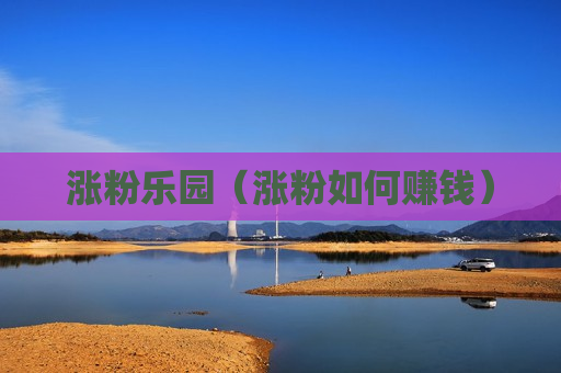 涨粉乐园（涨粉如何赚钱）