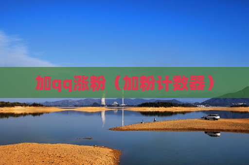 加qq涨粉（加粉计数器）