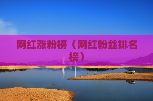 网红涨粉榜（网红粉丝排名榜）