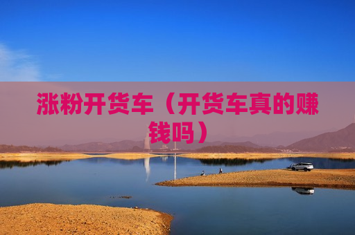 涨粉开货车（开货车真的赚钱吗）