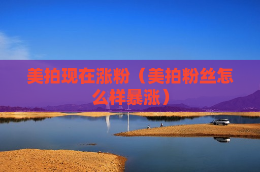美拍现在涨粉（美拍粉丝怎么样暴涨）