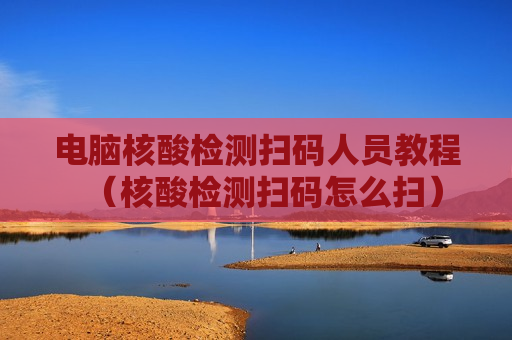 电脑核酸检测扫码人员教程（核酸检测扫码怎么扫）