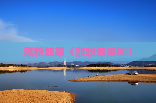 涨粉效果（涨粉效果图）
