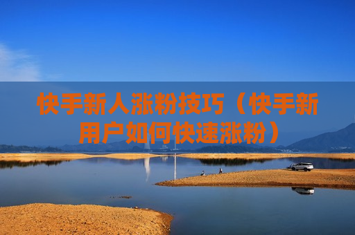 快手新人涨粉技巧（快手新用户如何快速涨粉）