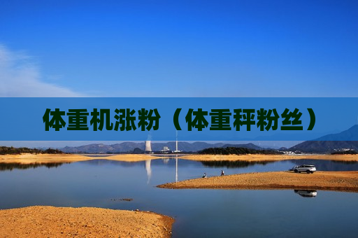 体重机涨粉（体重秤粉丝）