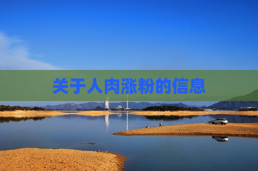 关于人肉涨粉的信息