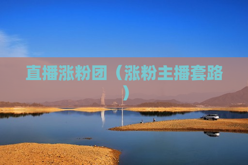 直播涨粉团（涨粉主播套路）