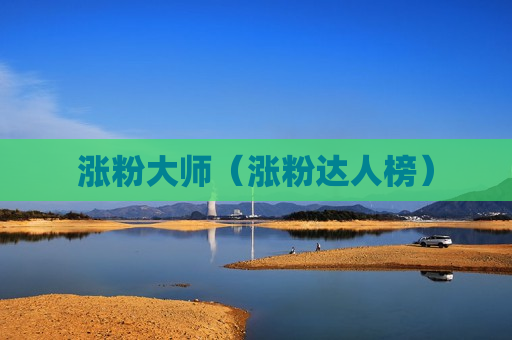 涨粉大师（涨粉达人榜）