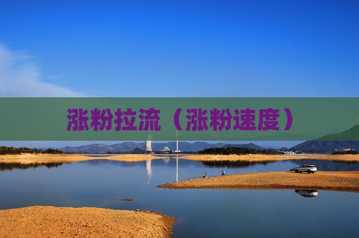 涨粉拉流（涨粉速度）