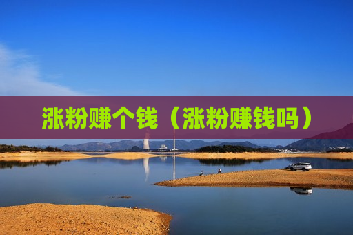 涨粉赚个钱（涨粉赚钱吗）