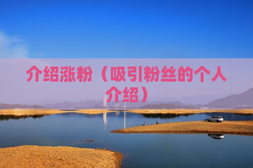 介绍涨粉（吸引粉丝的个人介绍）