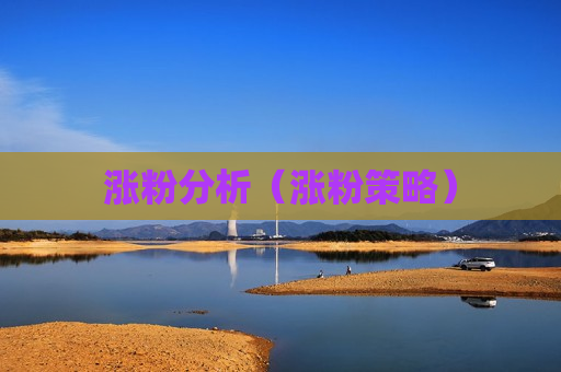 涨粉分析（涨粉策略）