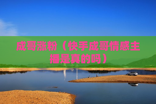 成哥涨粉（快手成哥情感主播是真的吗）