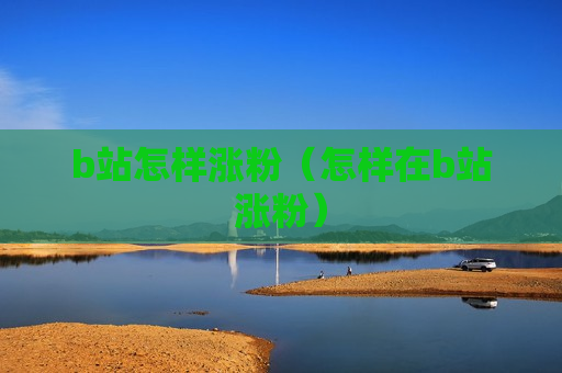 b站怎样涨粉（怎样在b站涨粉）