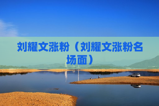 刘耀文涨粉（刘耀文涨粉名场面）