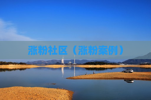 涨粉社区（涨粉案例）