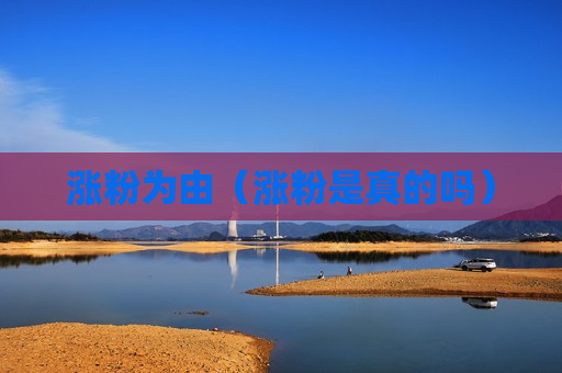 涨粉为由（涨粉是真的吗）