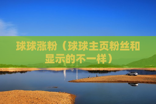 球球涨粉（球球主页粉丝和显示的不一样）