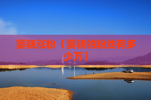窦骁涨粉（窦骁的粉丝有多少万）