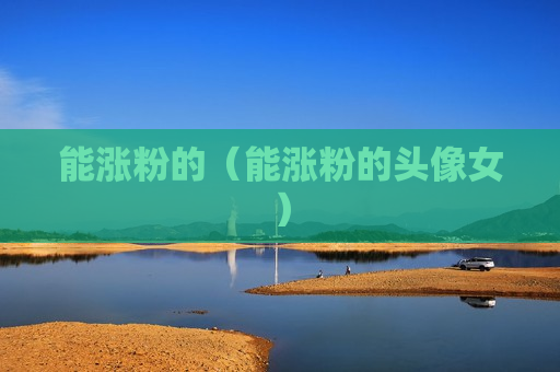 能涨粉的（能涨粉的头像女）