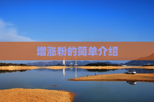 增涨粉的简单介绍