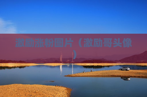 激励涨粉图片（激励哥头像）