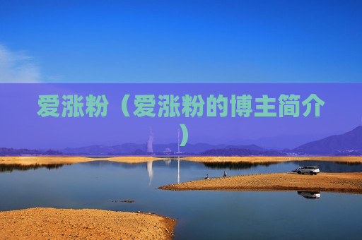 爱涨粉（爱涨粉的博主简介）