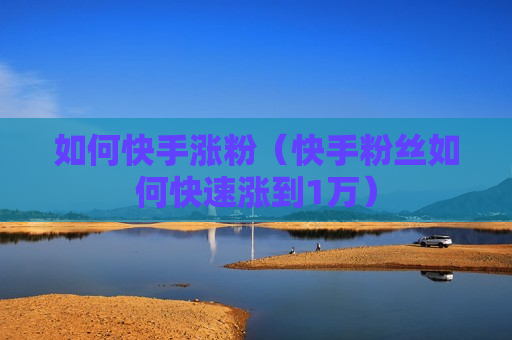 如何快手涨粉（快手粉丝如何快速涨到1万）