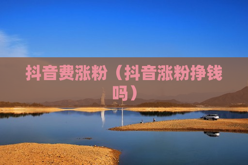 抖音费涨粉（抖音涨粉挣钱吗）