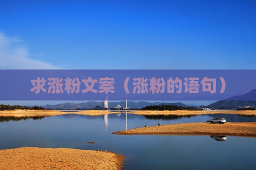 求涨粉文案（涨粉的语句）