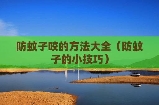 防蚊子咬的方法大全（防蚊子的小技巧）