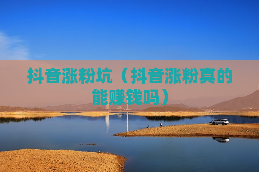 抖音涨粉坑（抖音涨粉真的能赚钱吗）
