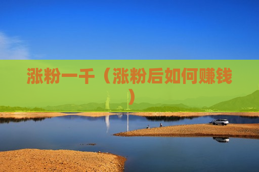 涨粉一千（涨粉后如何赚钱）