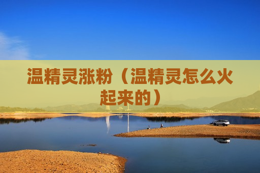 温精灵涨粉（温精灵怎么火起来的）