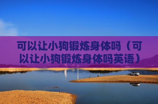 可以让小狗锻炼身体吗（可以让小狗锻炼身体吗英语）