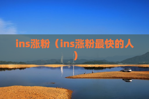 ins涨粉（ins涨粉最快的人）