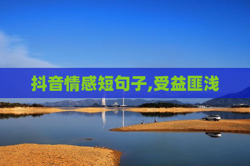 抖音情感短句子,受益匪浅