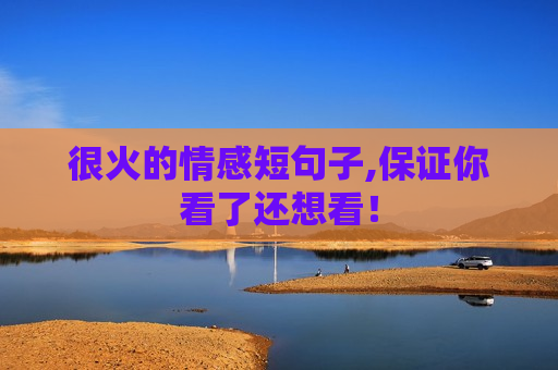 很火的情感短句子,保证你看了还想看！