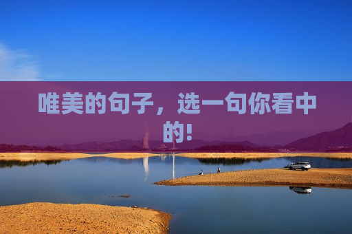 唯美的句子，选一句你看中的!