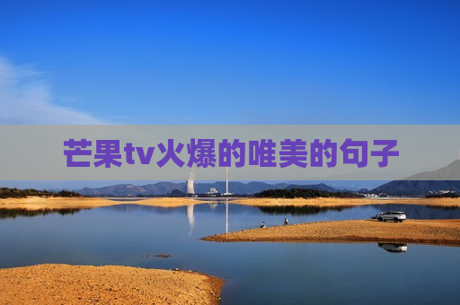 芒果tv火爆的唯美的句子
