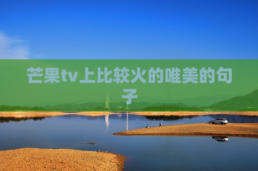 芒果tv上比较火的唯美的句子