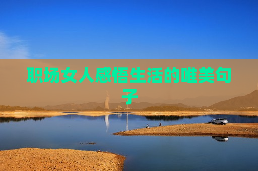 职场女人感悟生活的唯美句子